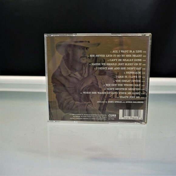 All I Want by Tim McGraw CD 1995 Curb Records With Fun Addicts Card - Picture 3 of 9